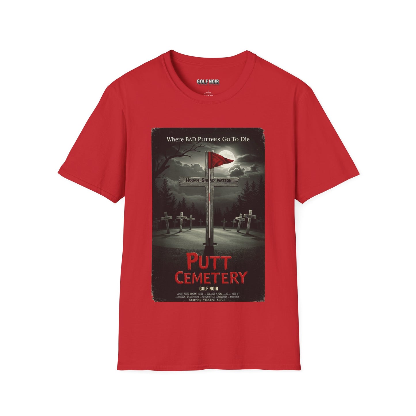 PUTT CEMETARY T-Shirt - Starring VINCENT SLICE