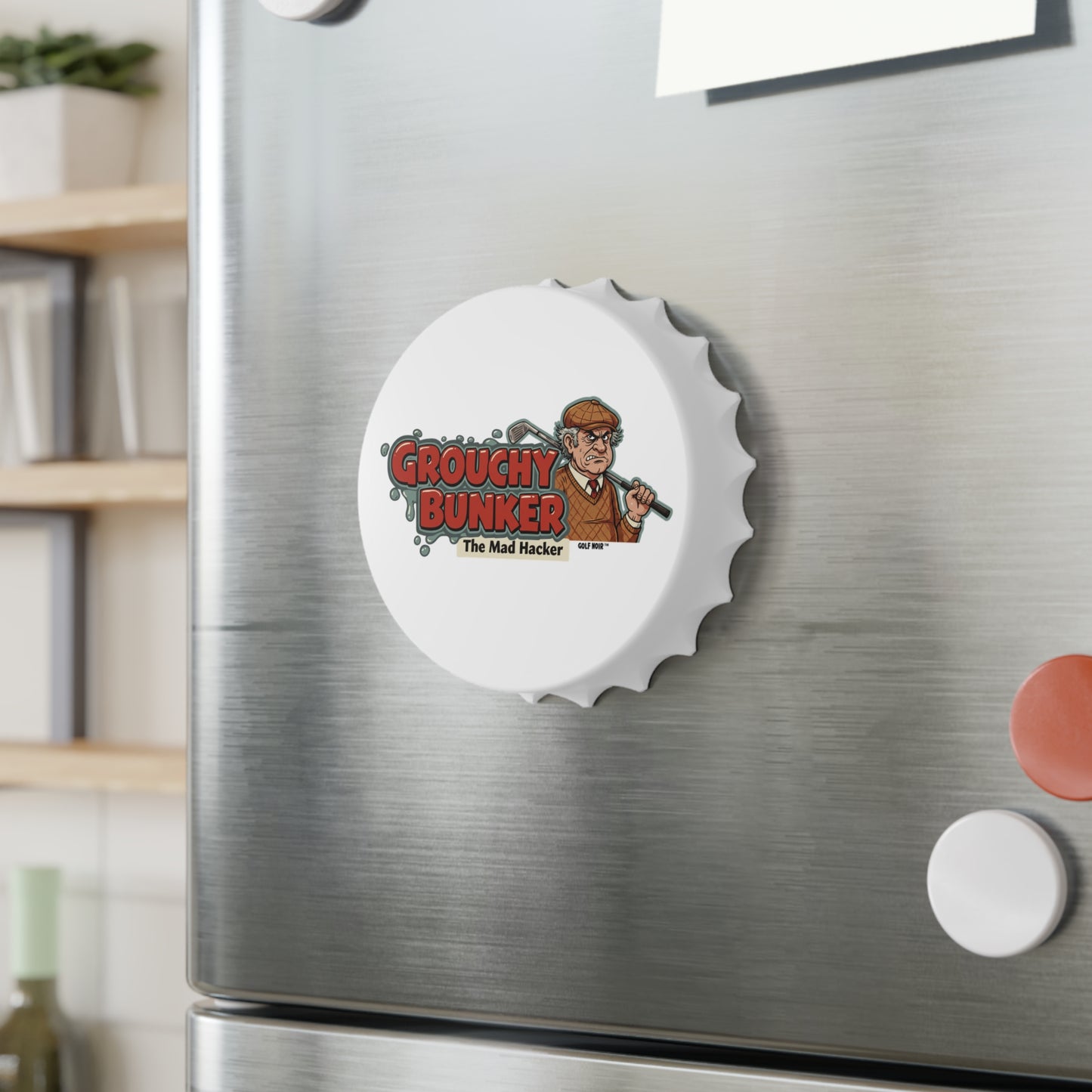 GROUCHY BUNKER Bottle Opener - The Mad Hacker