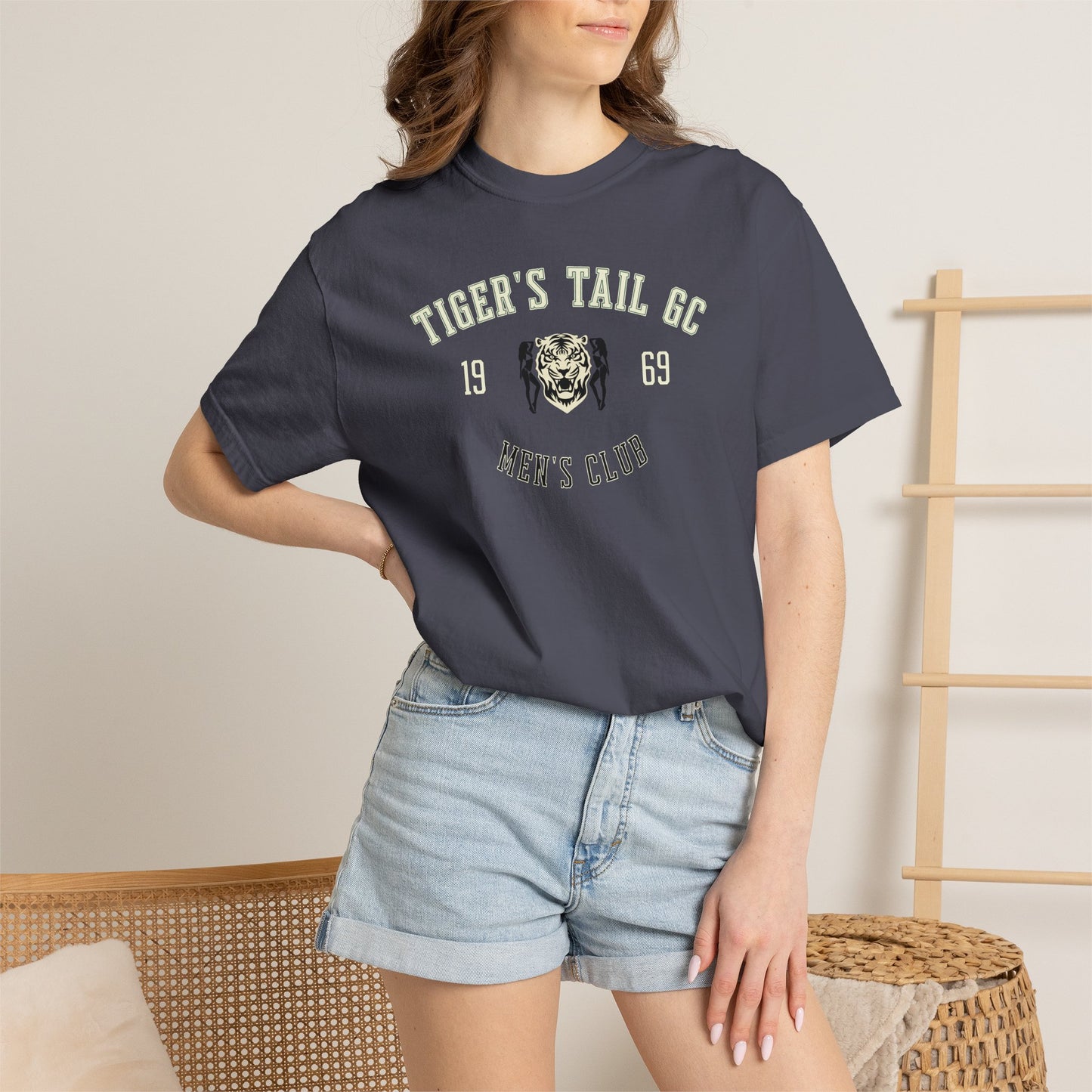 Tiger's Tail GC Vintage Tee — Fictional Fairways Signature Apparel
