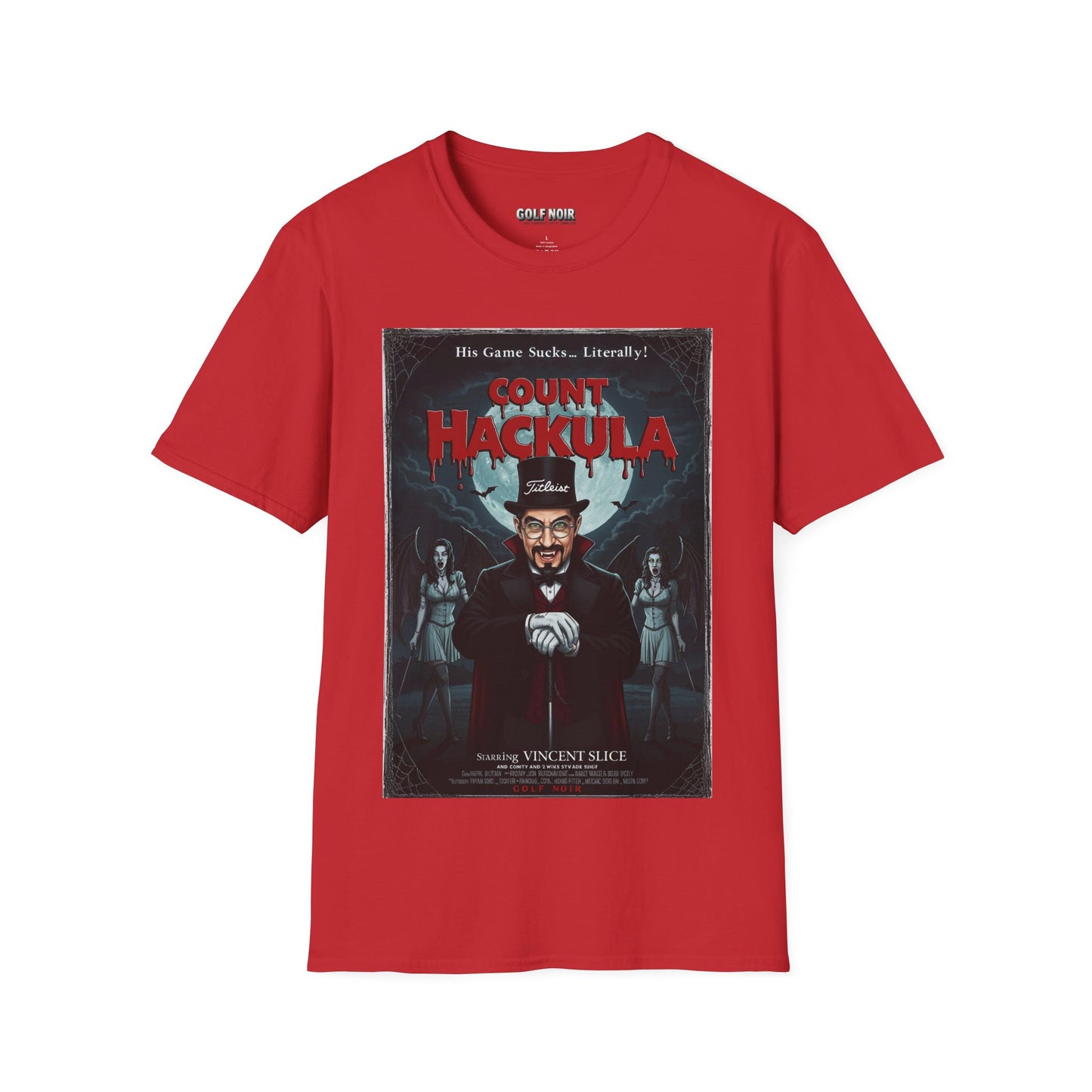 COUNT HACKULA T-Shirt - Starring VINCENT SLICE