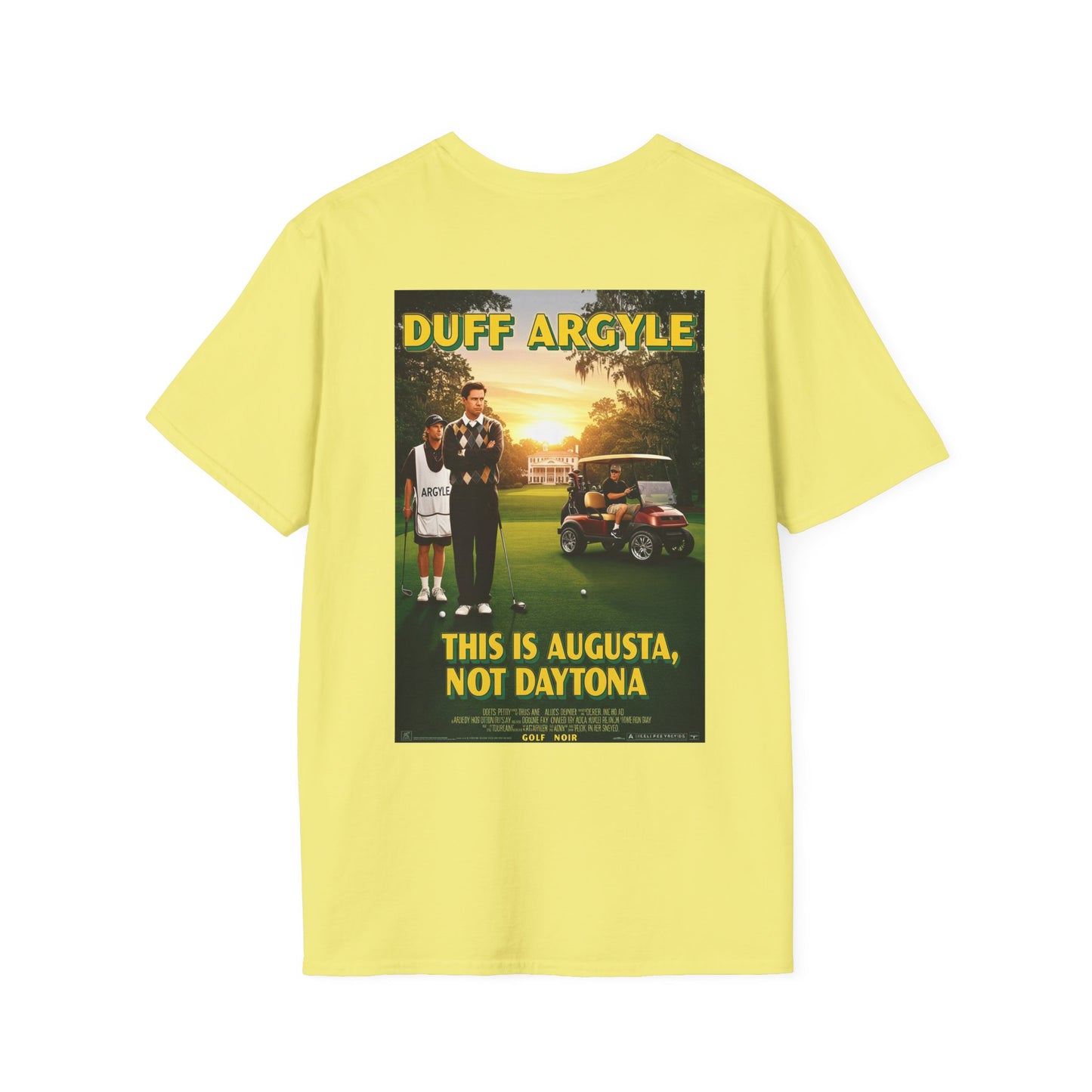 NOT DAYTONA T-SHIRT - Starring Duff Argyle