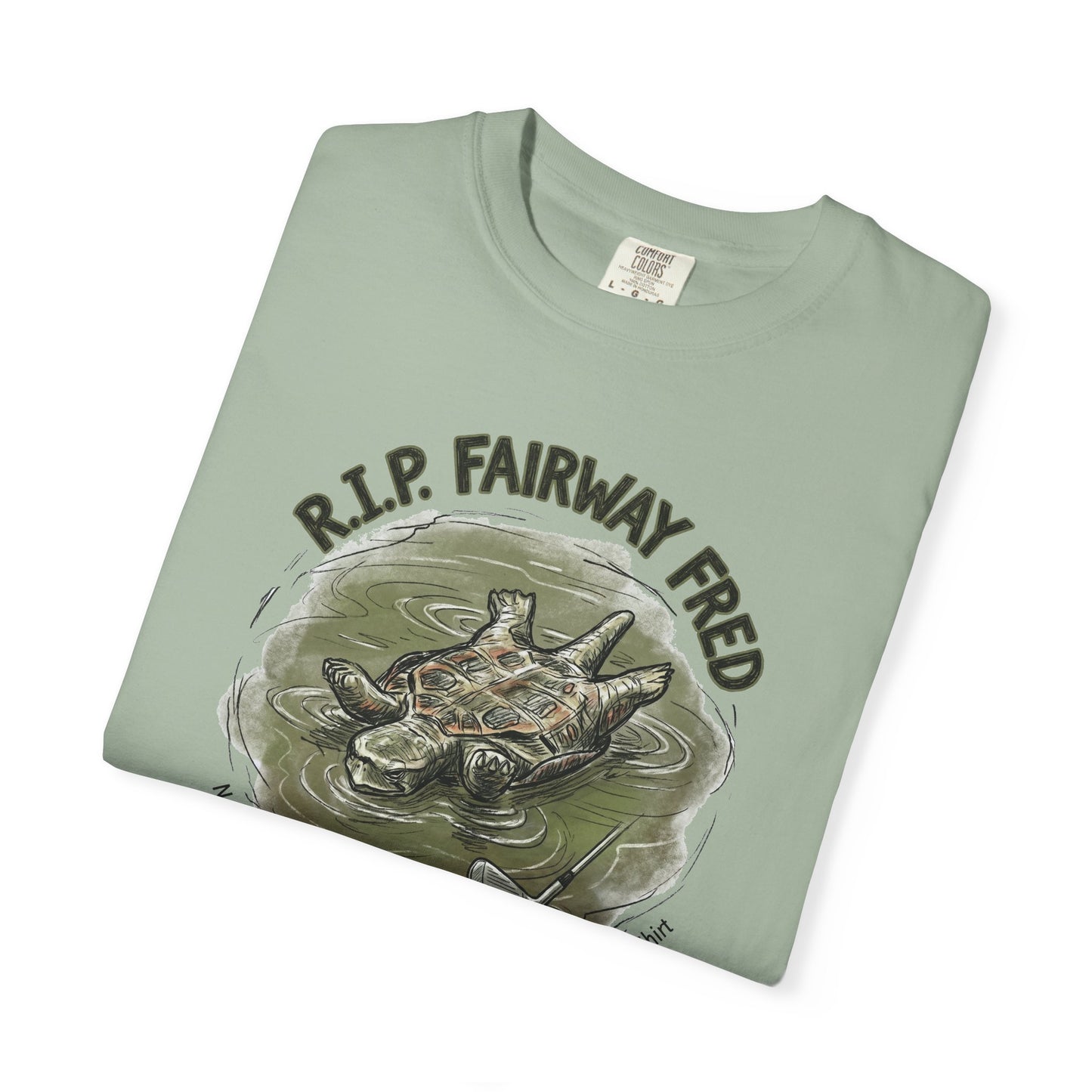 R.I.P. Fairway Fred T-Shirt β The Shag Bag Signature Apparel
