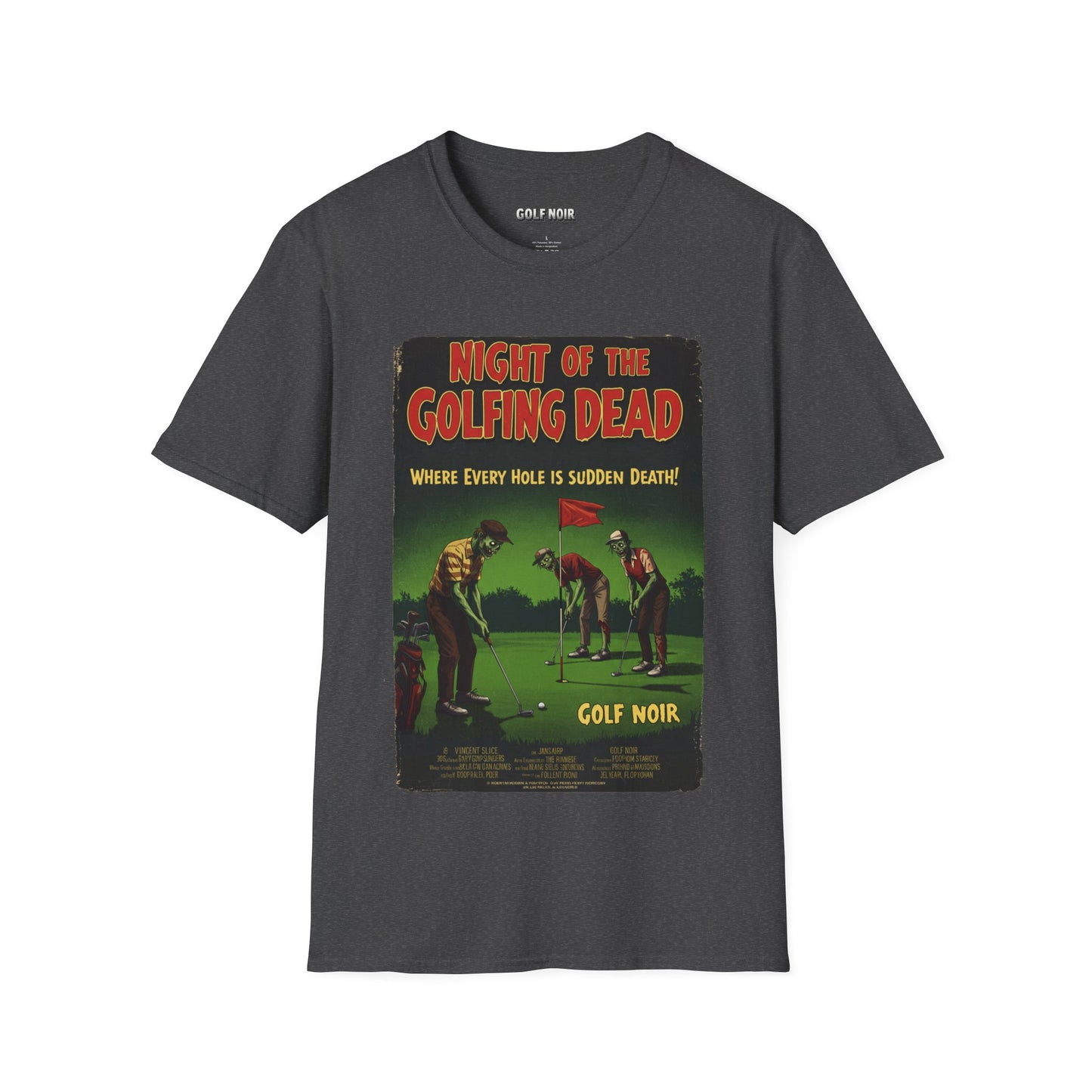 NIGHT OF THE GOLFING DEAD T-Shirt - Starring VINCENT SLICE