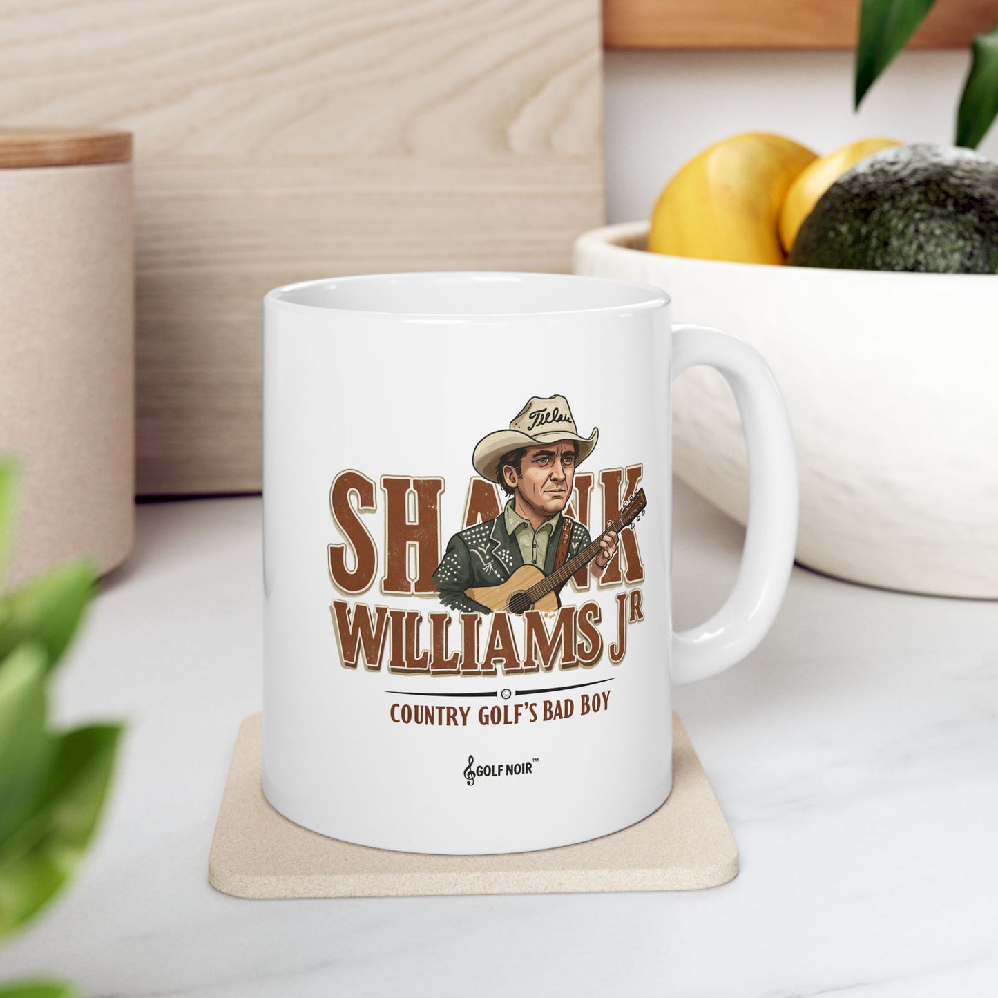 SHANK WILLIAMS JR. Mug - Country Golf's Bad Boy