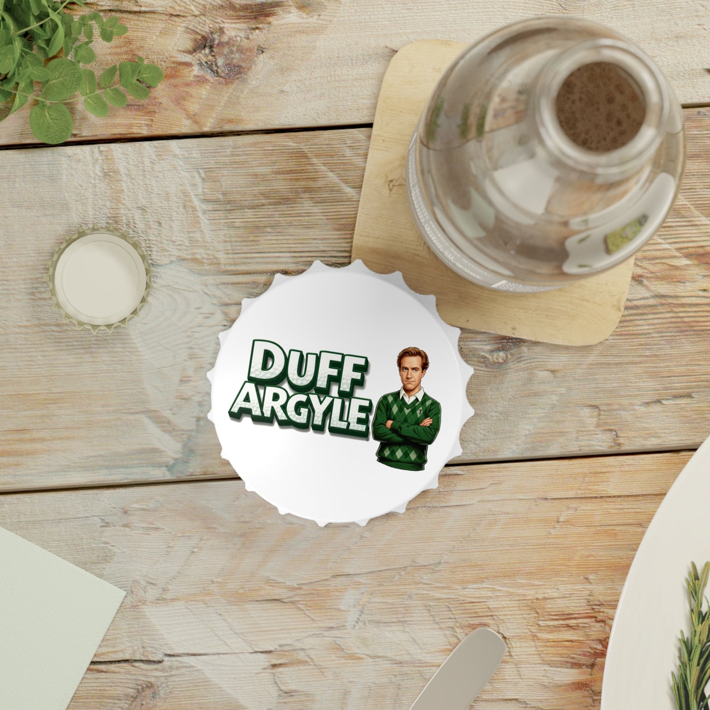 DUFF ARGYLE Bottle Opener - The King of Snobs