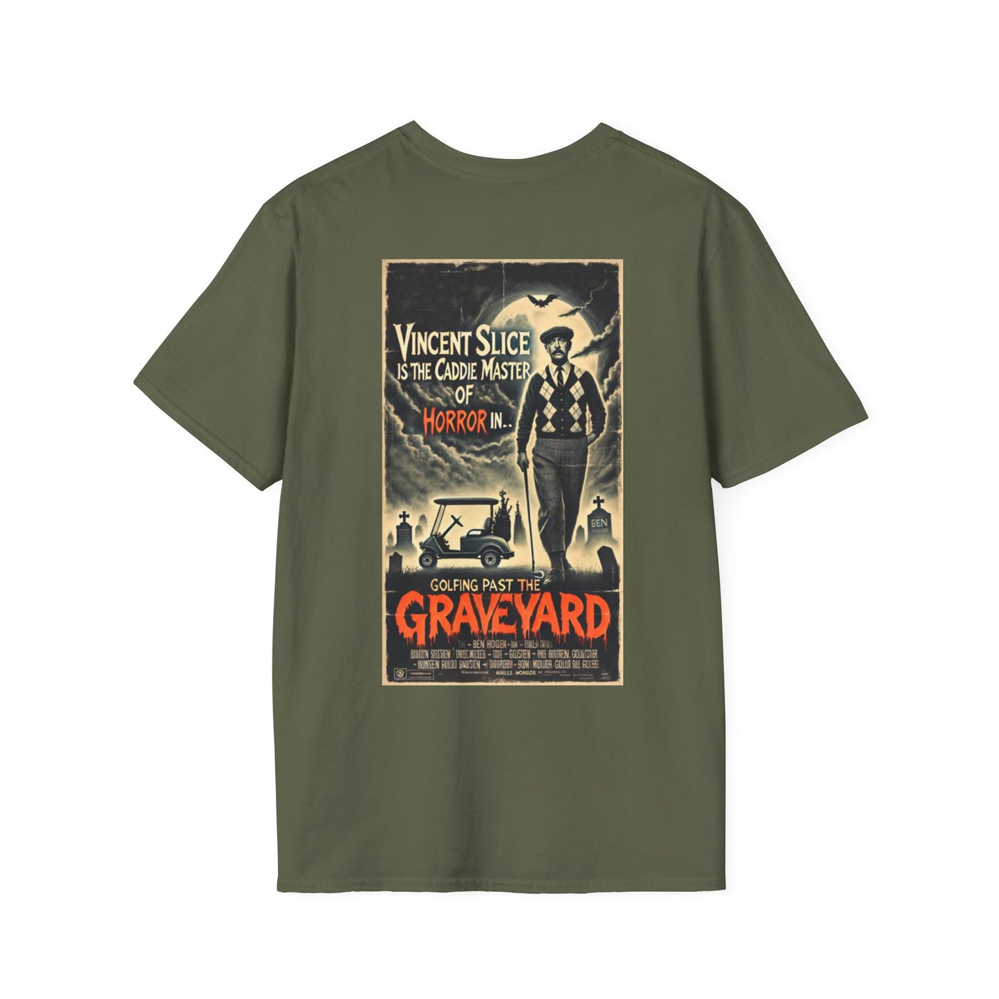 GOLFING PAST THE GRAVEYARD T-Shirt - Starring VINCENT SLICE