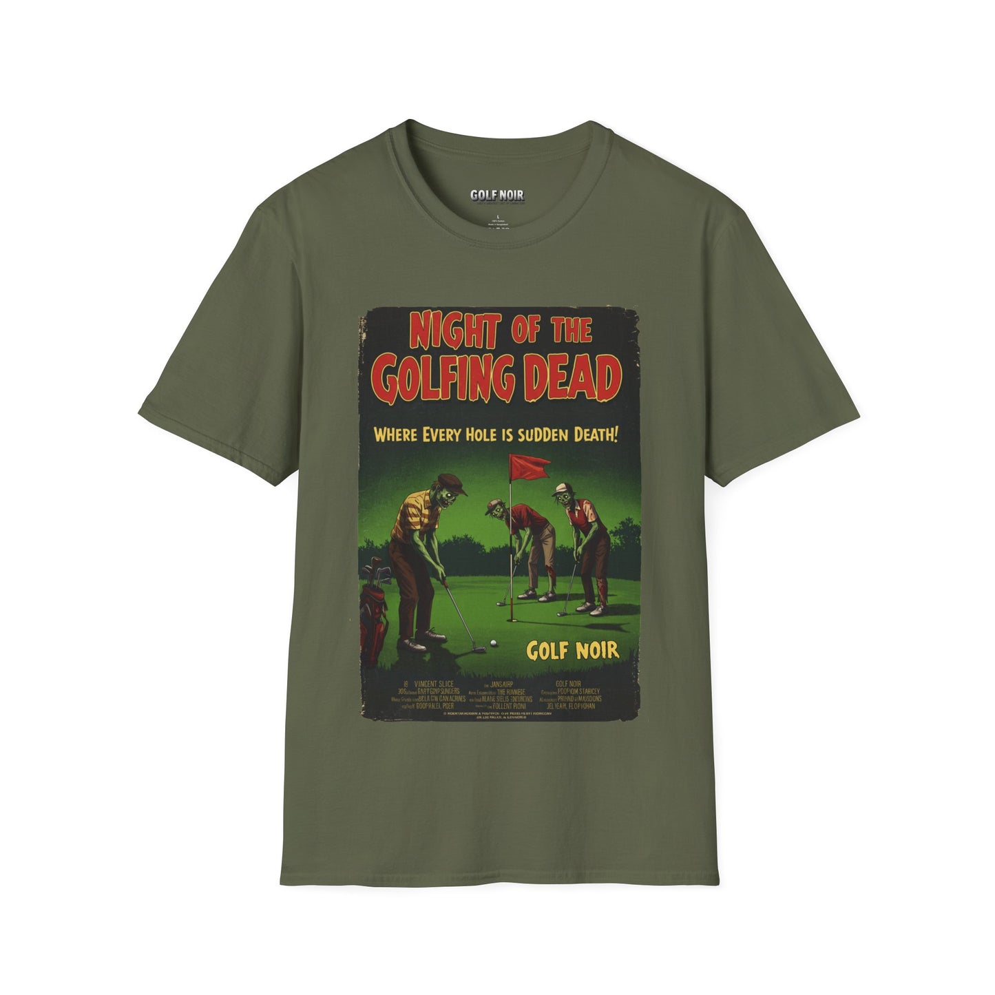 NIGHT OF THE GOLFING DEAD T-Shirt - Starring VINCENT SLICE