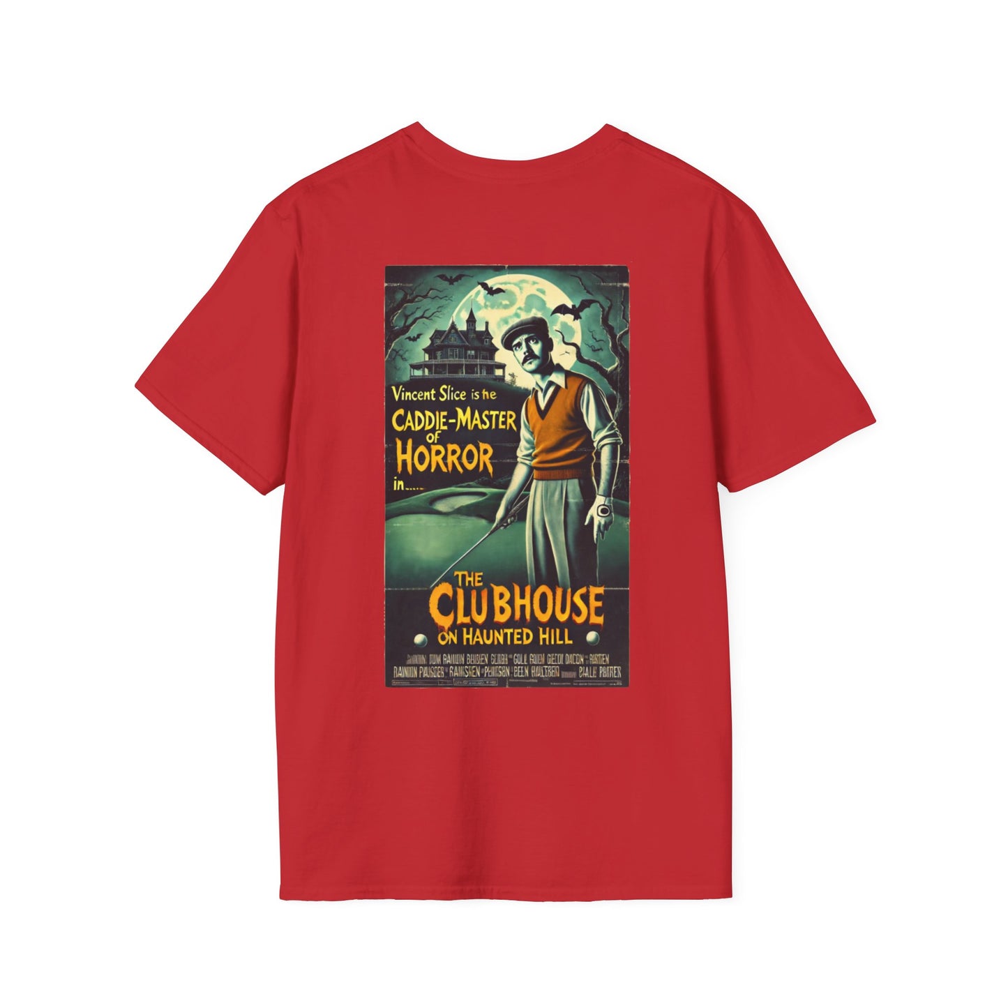 THE CLUBHOUSE ON HAUNTED HILL T-Shirt - Starring VINCENT SLICE