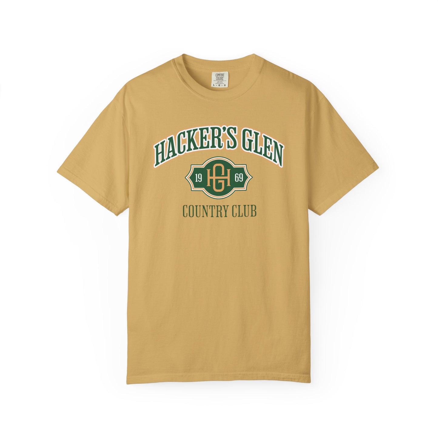 Hacker's Glen Country Club T-Shirt - Fictional Fairways Signature Apparel