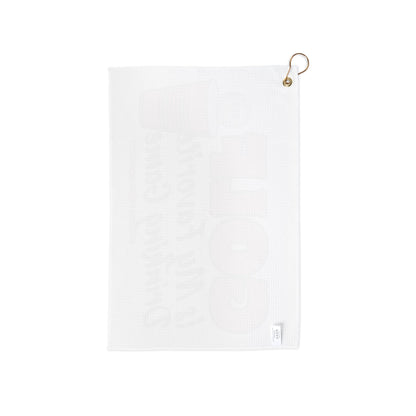 "Golf Is My Favorite Drinking Game Golf Towel — Swing Lube Society Trademark Towel