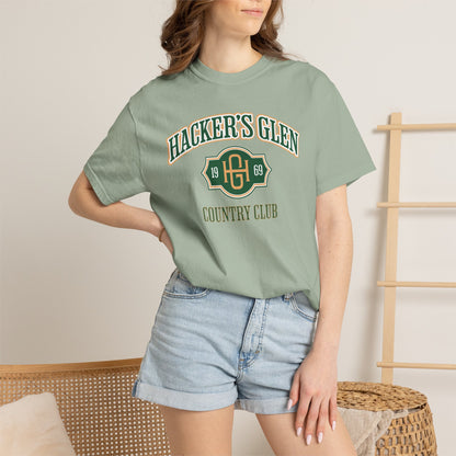 Hacker's Glen Country Club T-Shirt - Fictional Fairways Signature Apparel