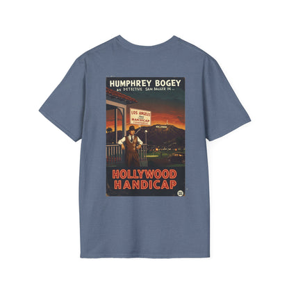 HOLLYWOOD HANDICAP T-Shirt - Starring HUMPHREY BOGEY