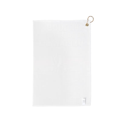 THE GOOD, THE BAD, & THE UNPLAYABLE Golf Towel - Starring CLINT BUSHWOOD
