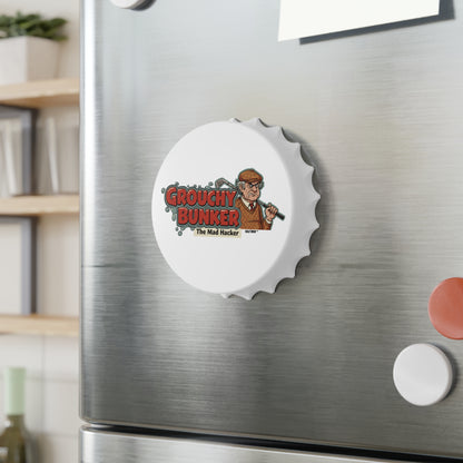 GROUCHY BUNKER Bottle Opener - The Mad Hacker