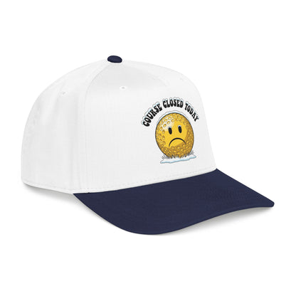 "Course Closed Today" funny golf hat - It's a Golf Day Statement Headwear