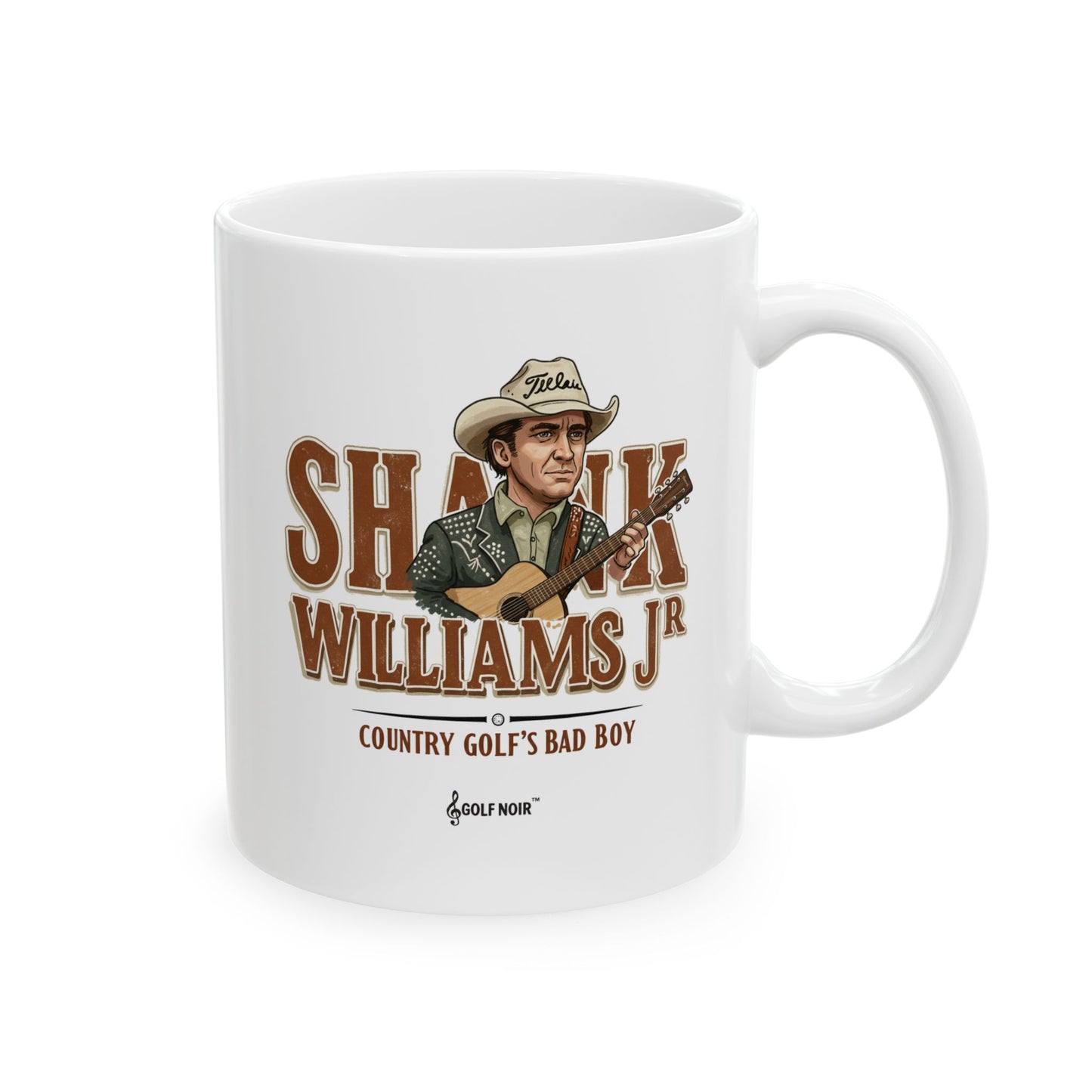 SHANK WILLIAMS JR. Mug - Country Golf's Bad Boy