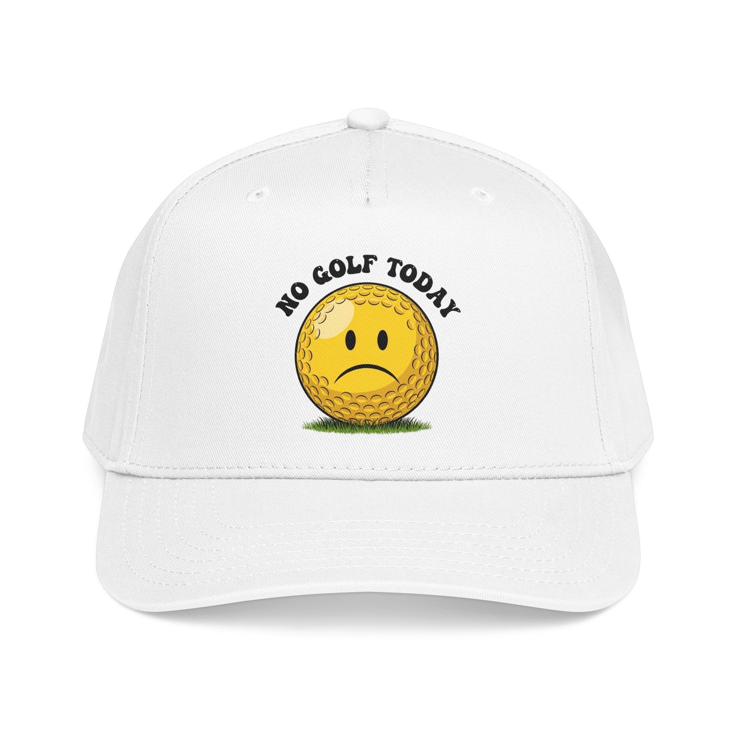 "No Golf Today" Golf Cap - It's a Golf Day Statement Headwear