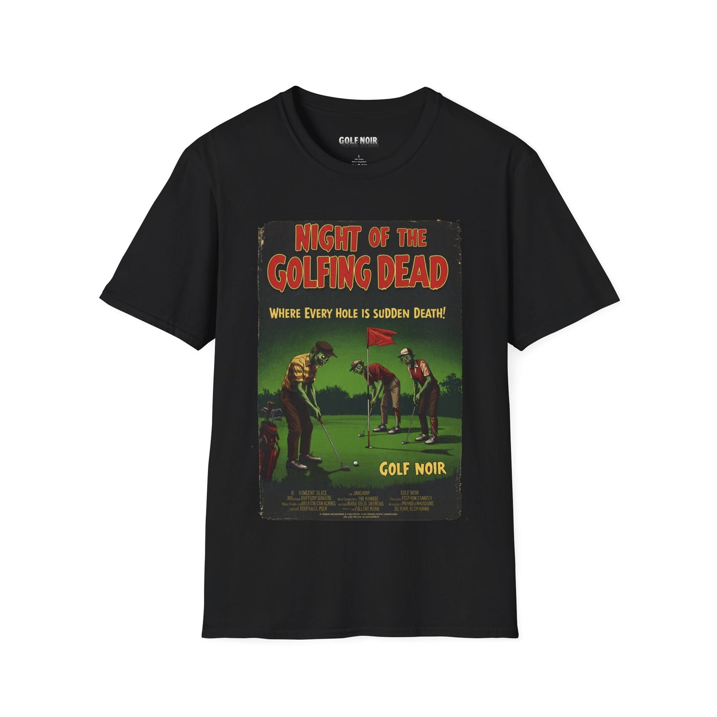 NIGHT OF THE GOLFING DEAD T-Shirt - Starring VINCENT SLICE