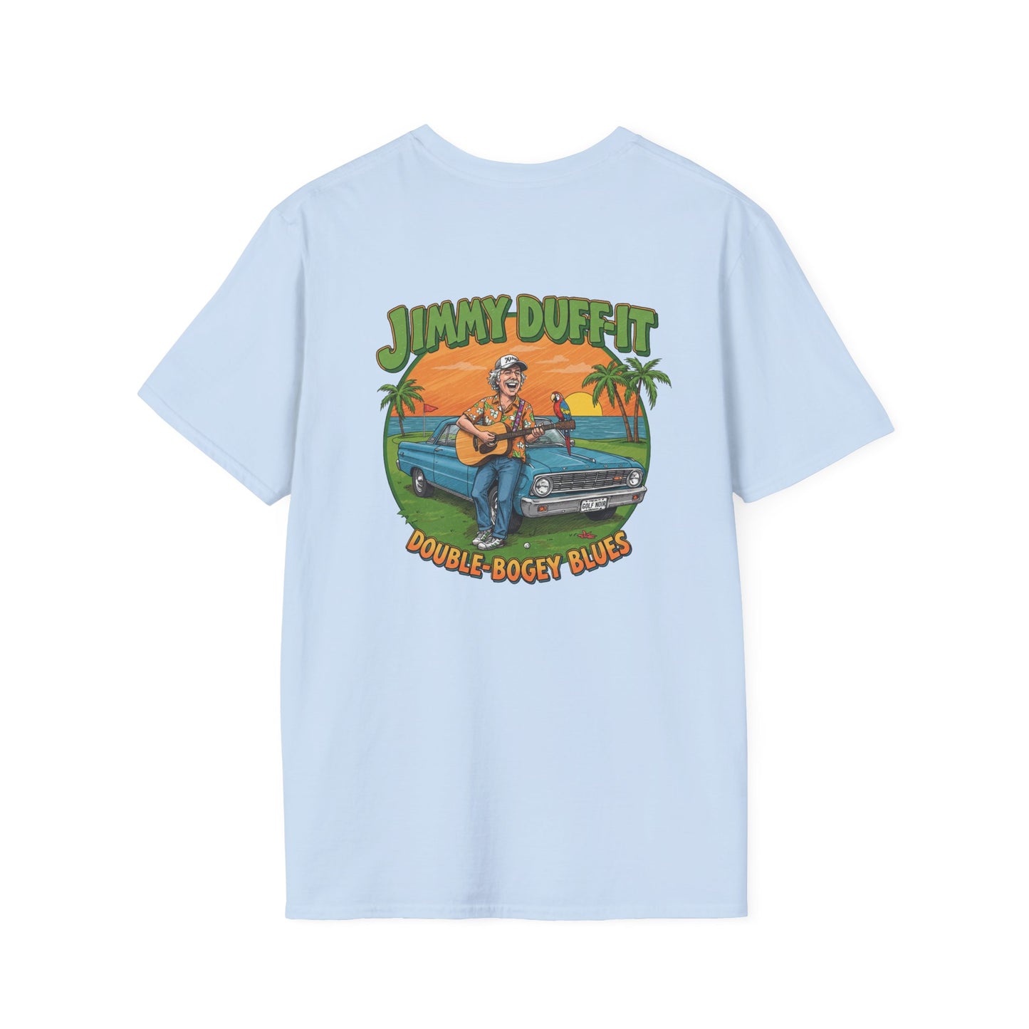 DOUBLE BOGEY BLUES T-Shirt - Starring JIMMY DUFF-IT