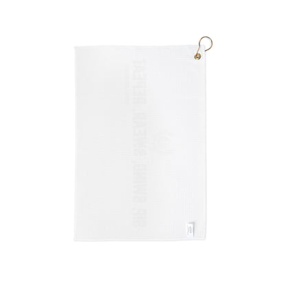 SIP, SWING, SWEAR, REPEAT Golf Towel - Swing Lube Society Trademark Towel