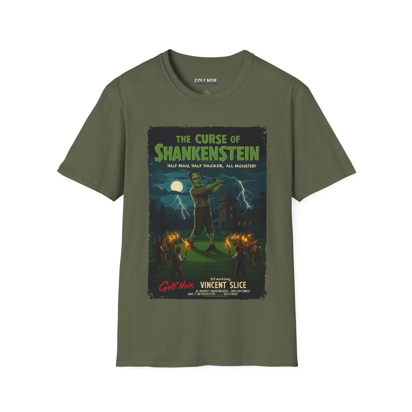 THE CURSE OF SHANKENSTEIN T-Shirt - Starring VINCENT SLICE