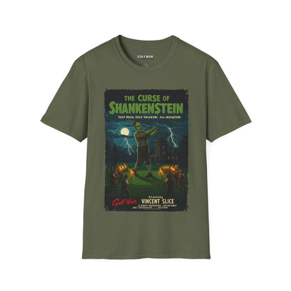 THE CURSE OF SHANKENSTEIN T-Shirt - Starring VINCENT SLICE