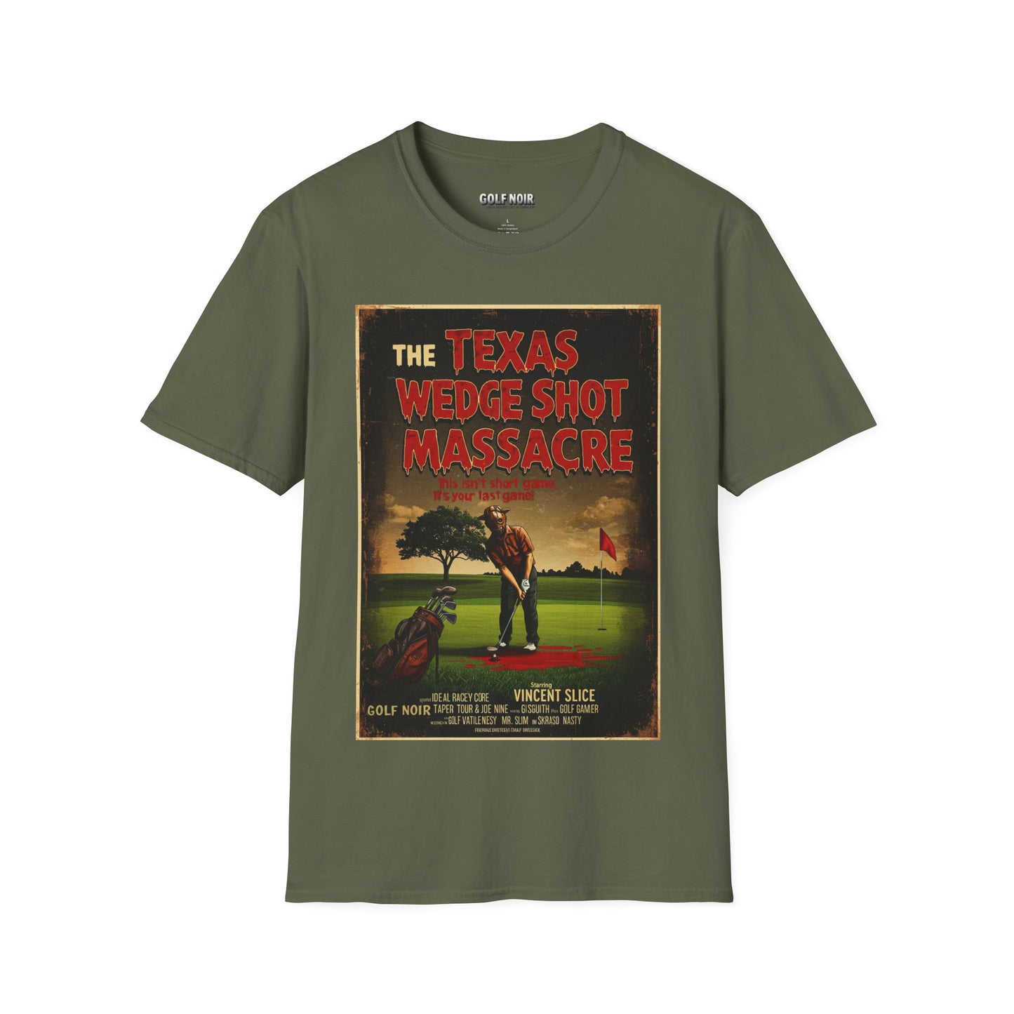 THE TEXAS WEDGE SHOT MASSACRE T-Shirt - Starring VINCENT SLICE