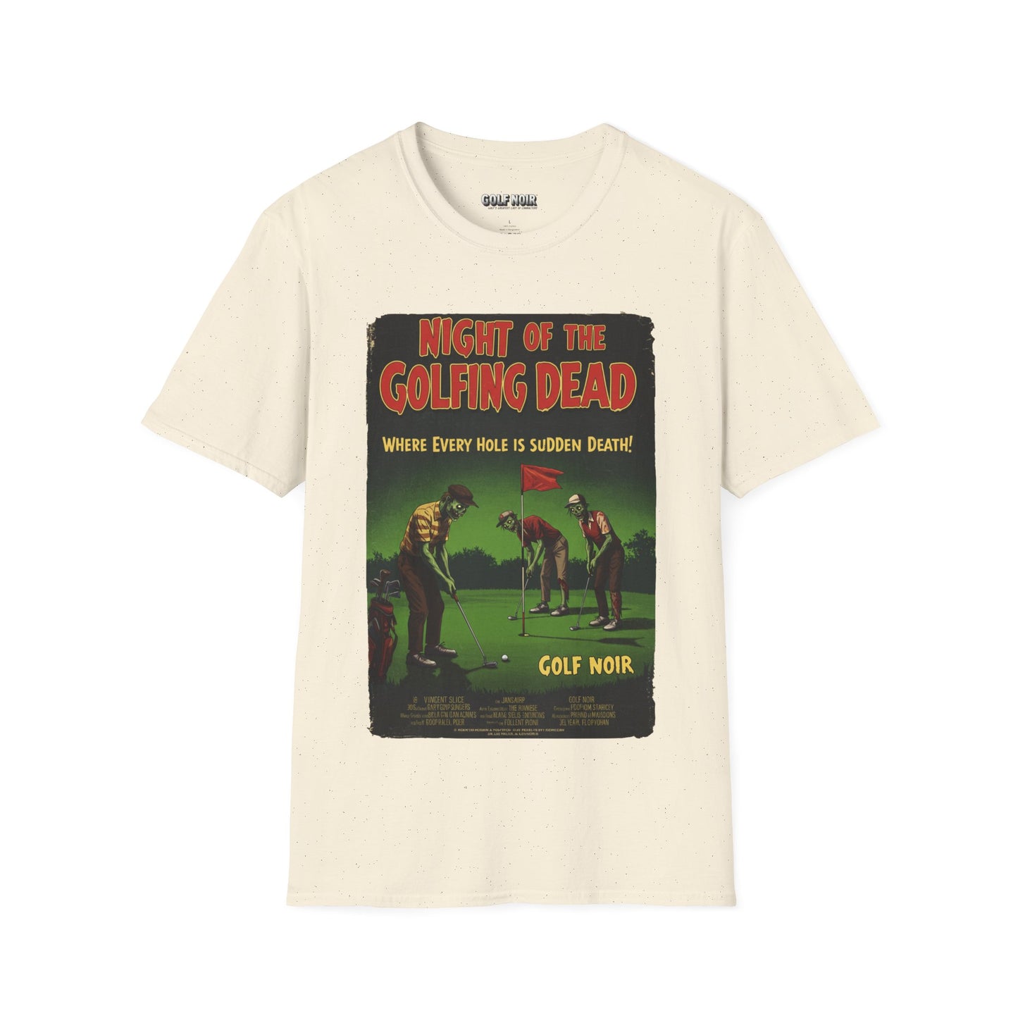 NIGHT OF THE GOLFING DEAD T-Shirt - Starring VINCENT SLICE