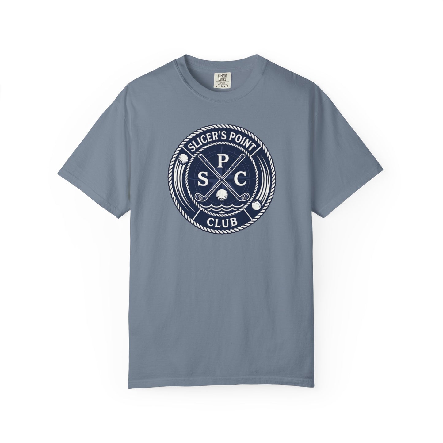 Slicer's Point Club T-Shirt – Fictional Fairways Signature Apparel