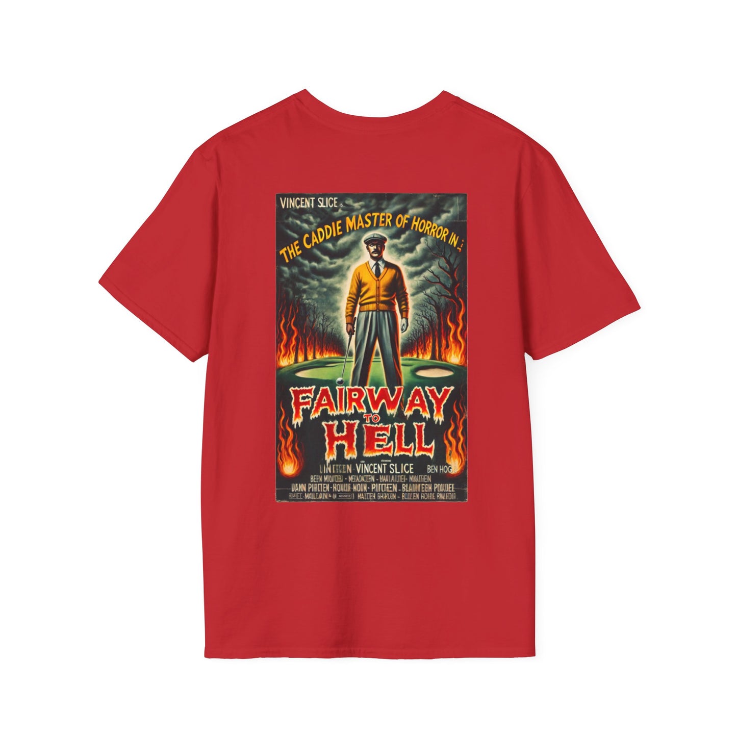 FAIRWAY TO HELL T-SHIRT - Starring VINCENT SLICE