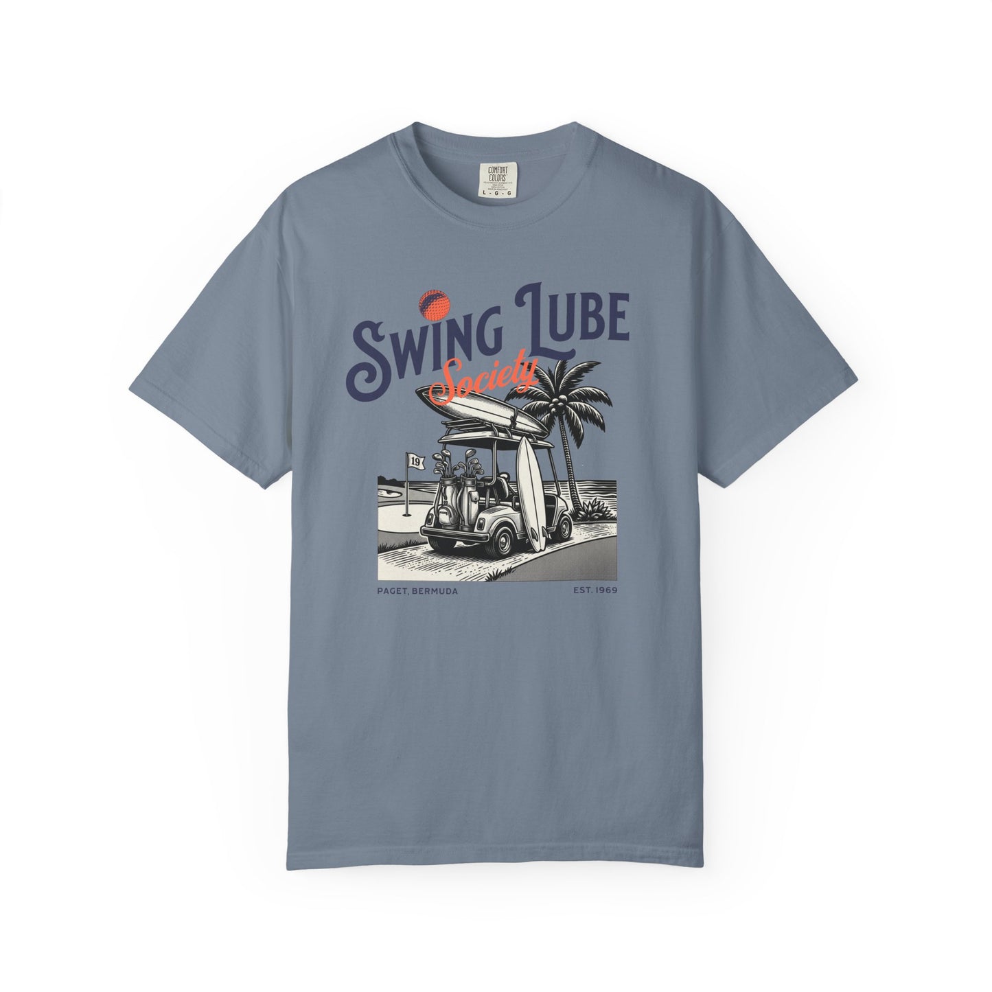 Swing Lube Society Golf T-Shirt — Swing Lube Society Signature Apparel
