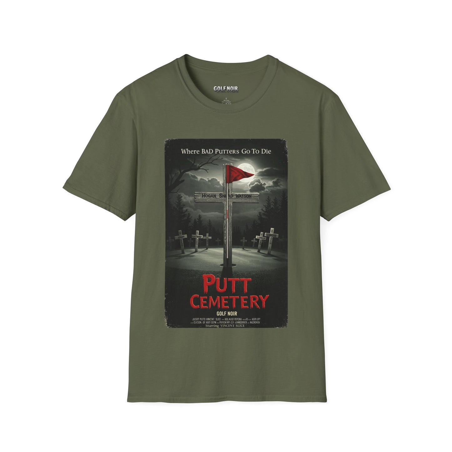PUTT CEMETARY T-Shirt - Starring VINCENT SLICE