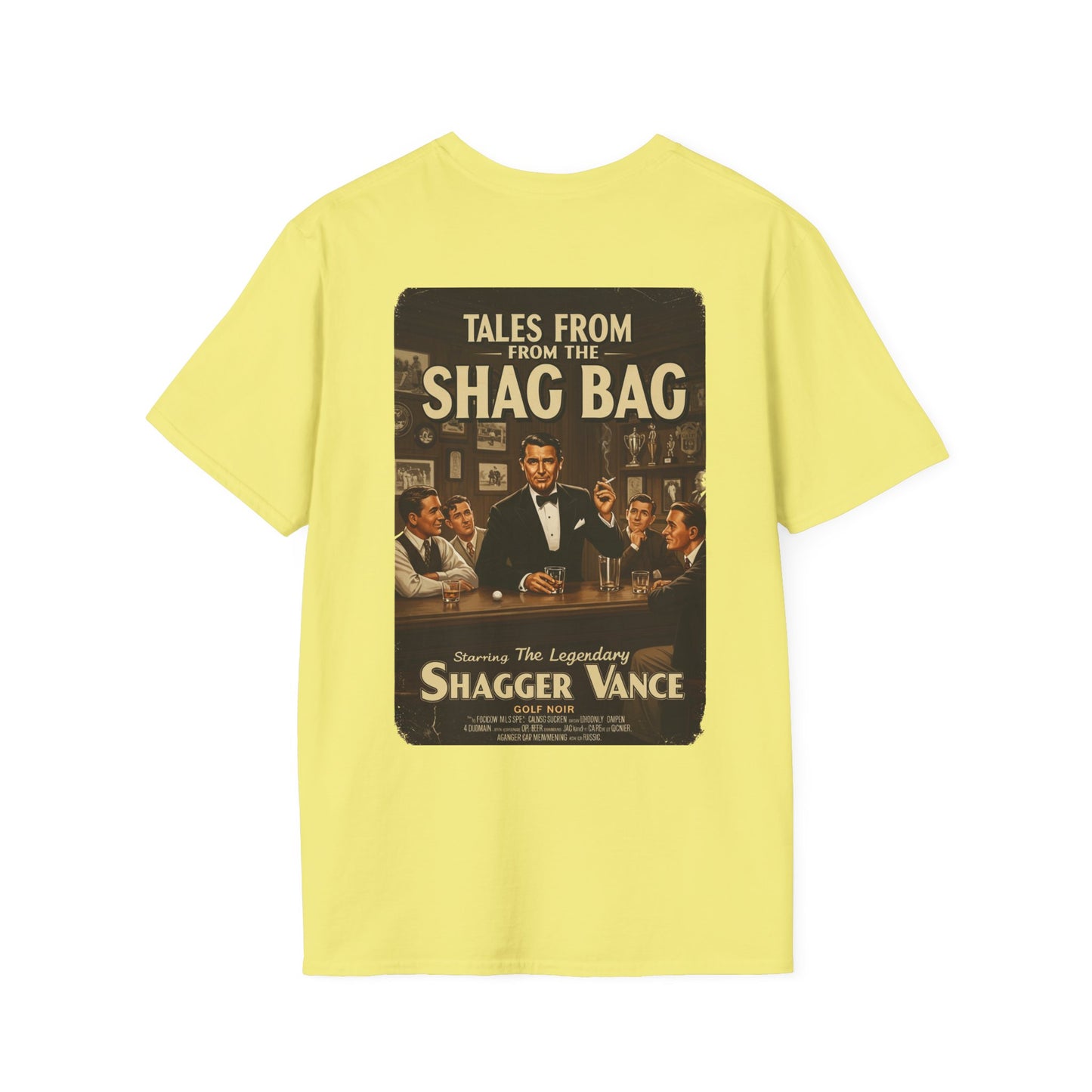 TALES FROM THE SHAG BAG T-Shirt - Starring THE LEGENDARY SHAGGER VANCE