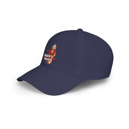 Marilyn Mulligan Hit It Till You're Happy Low Profile Baseball Cap - Golf Noir Statement Headwear