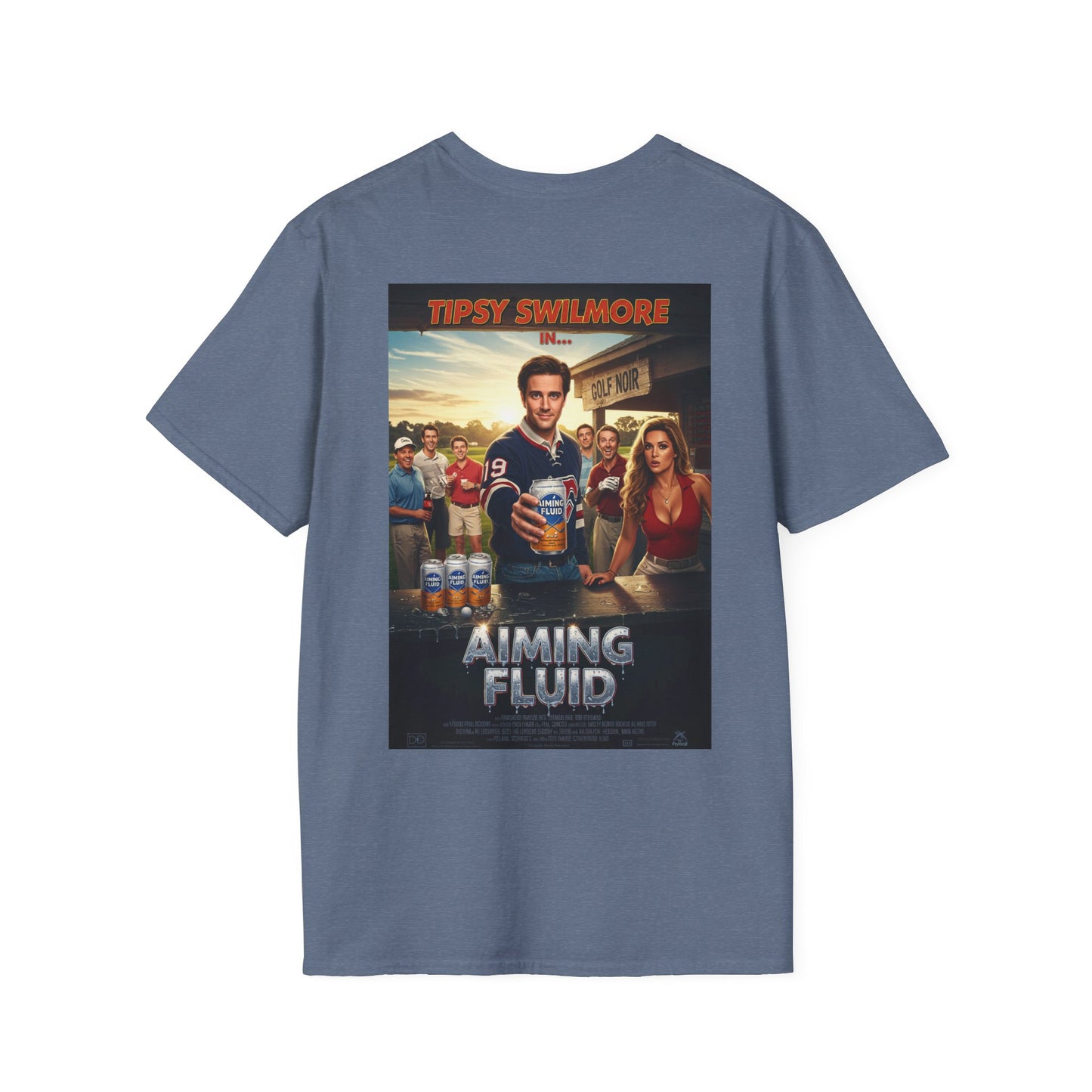 AIMING FLUID T-Shirt - Starring TIPSY SWILMORE