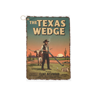CLINT BUSHWOOD Golf Towel - THE TEXAS WEDGE
