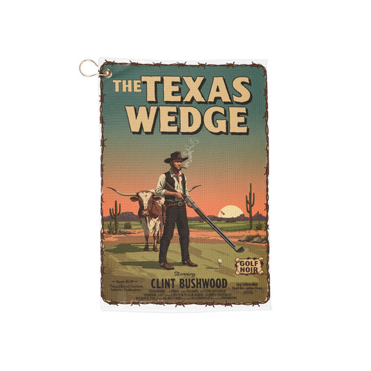 CLINT BUSHWOOD Golf Towel - THE TEXAS WEDGE