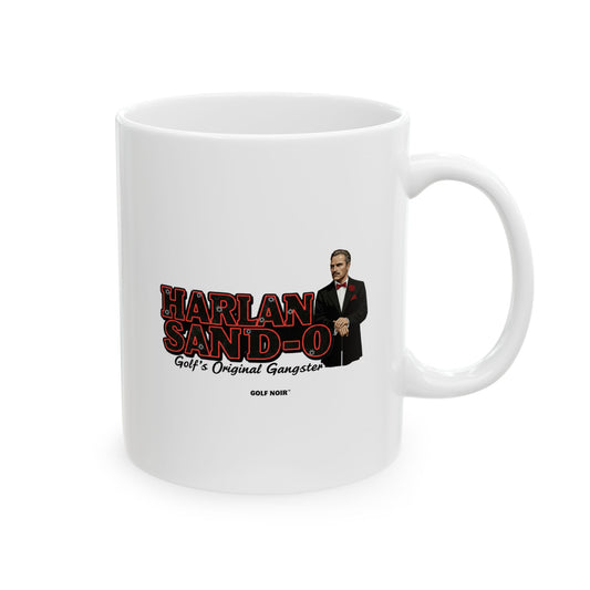 HARLAN SAND-O Mug - Golf's Original Gangster