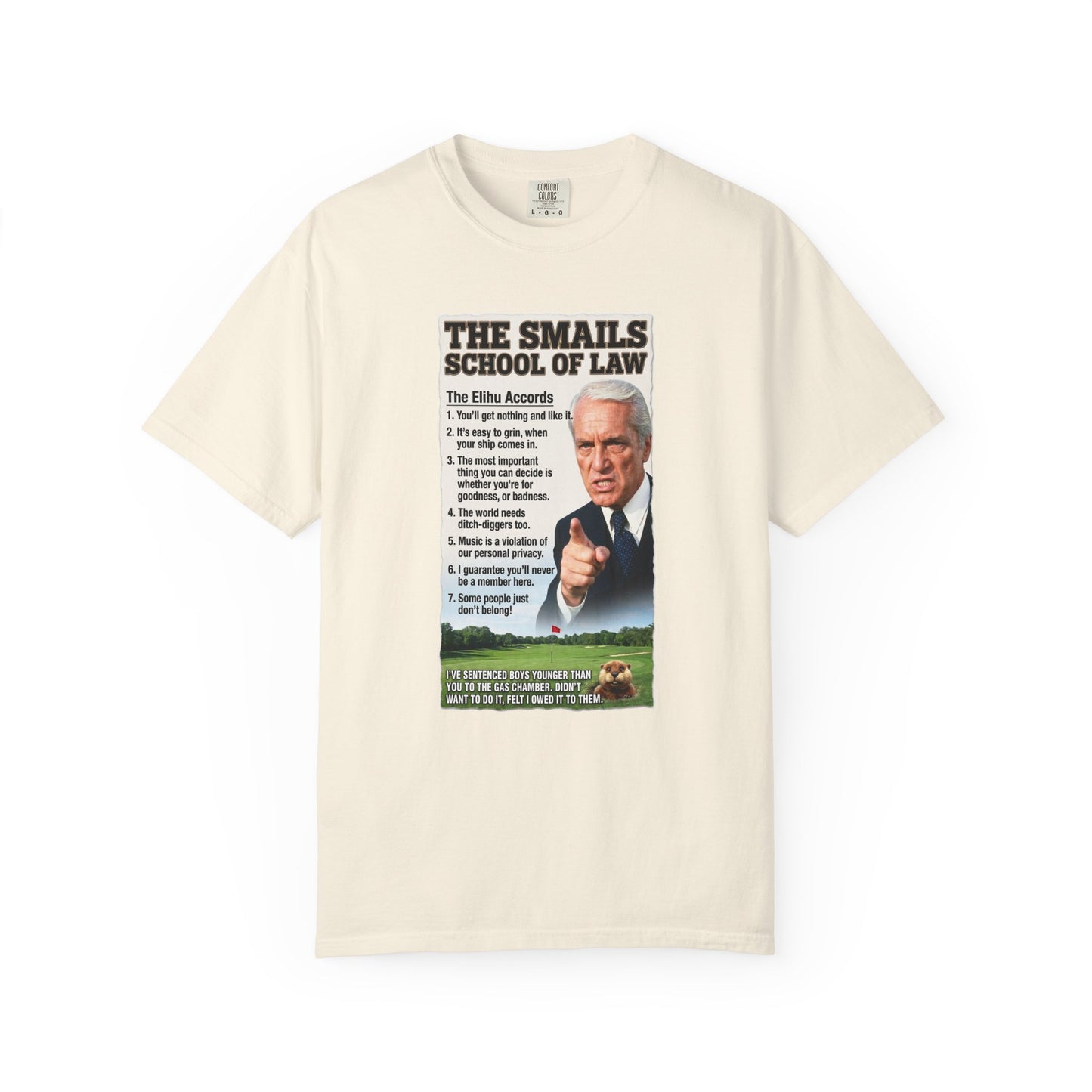 The Smails School of Law T-Shirt — The Shag Bag Apparel