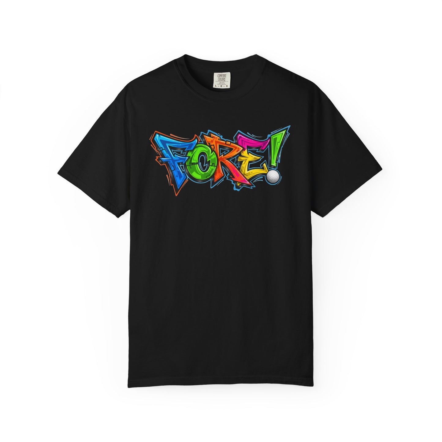 “FORE!” Golf T-Shirt — Golffiti Signature Apparel