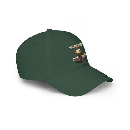 Long John Driver Baseball Cap — Golf Noir Statement Headwear