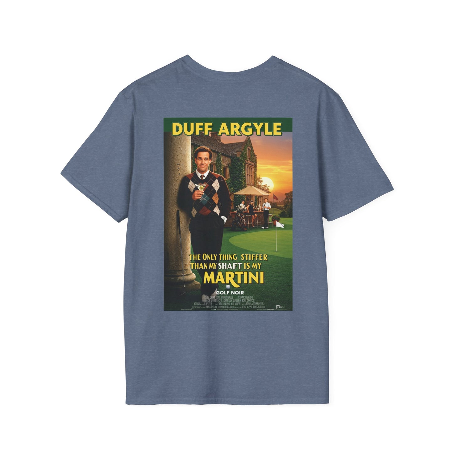 MARTINI SHAFT T-Shirt - Starring DUFF ARGYLE
