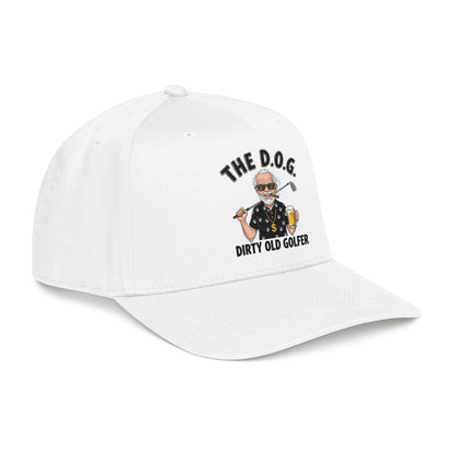 THE D.O.G. Baseball Cap — "The D.O.G. Dirty Old Golfer" Statement Headwear