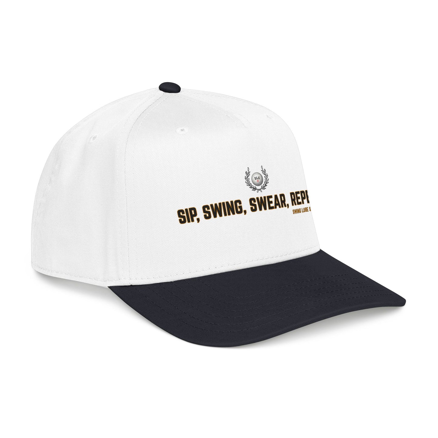 Sip, Swing, Swear, Repeat Baseball Cap - Swing Lube Society Headwear