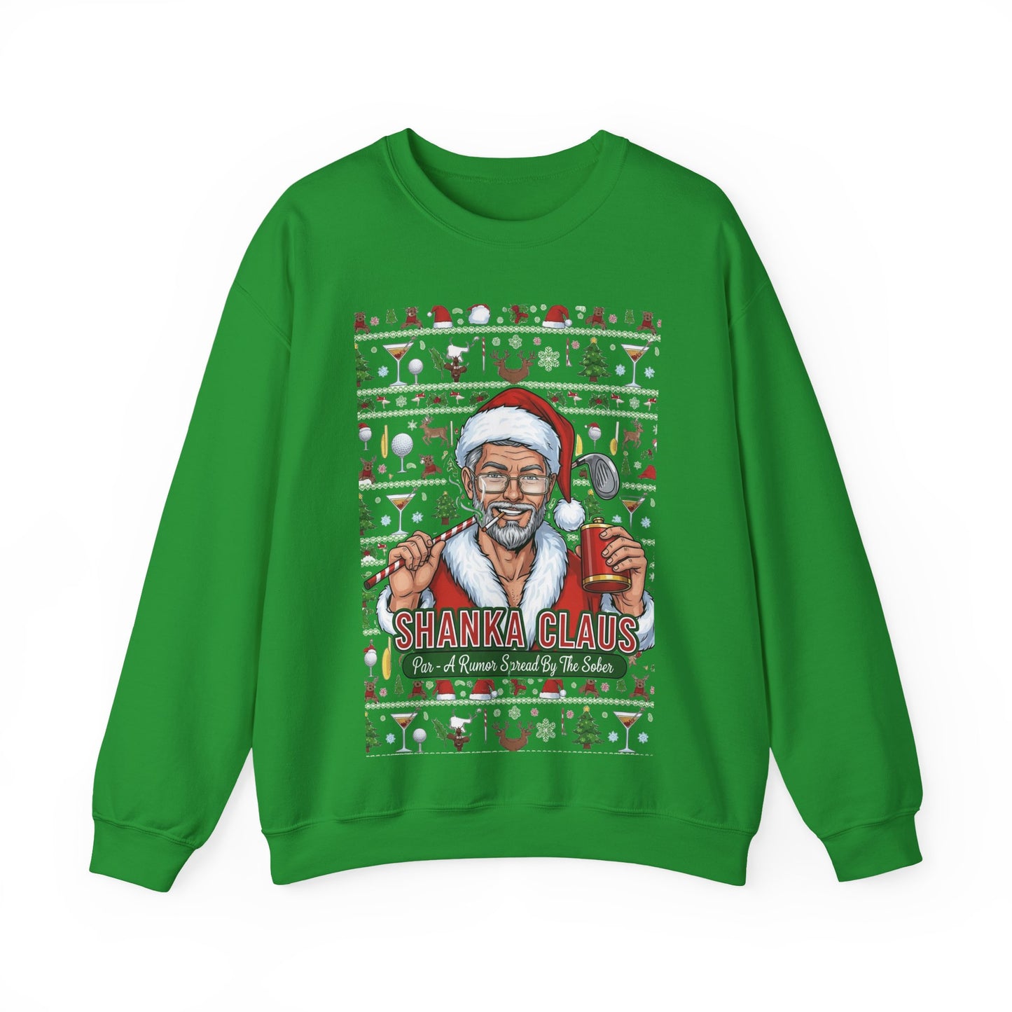 SHANKA CLAUS Ugly Christmas Sweatshirt – Par - A Rumor Spread By The Sober
