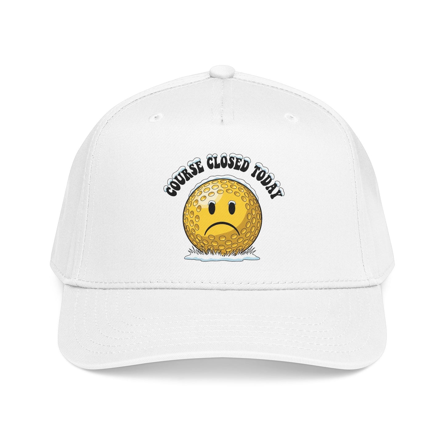 "Course Closed Today" funny golf hat - It's a Golf Day Statement Headwear