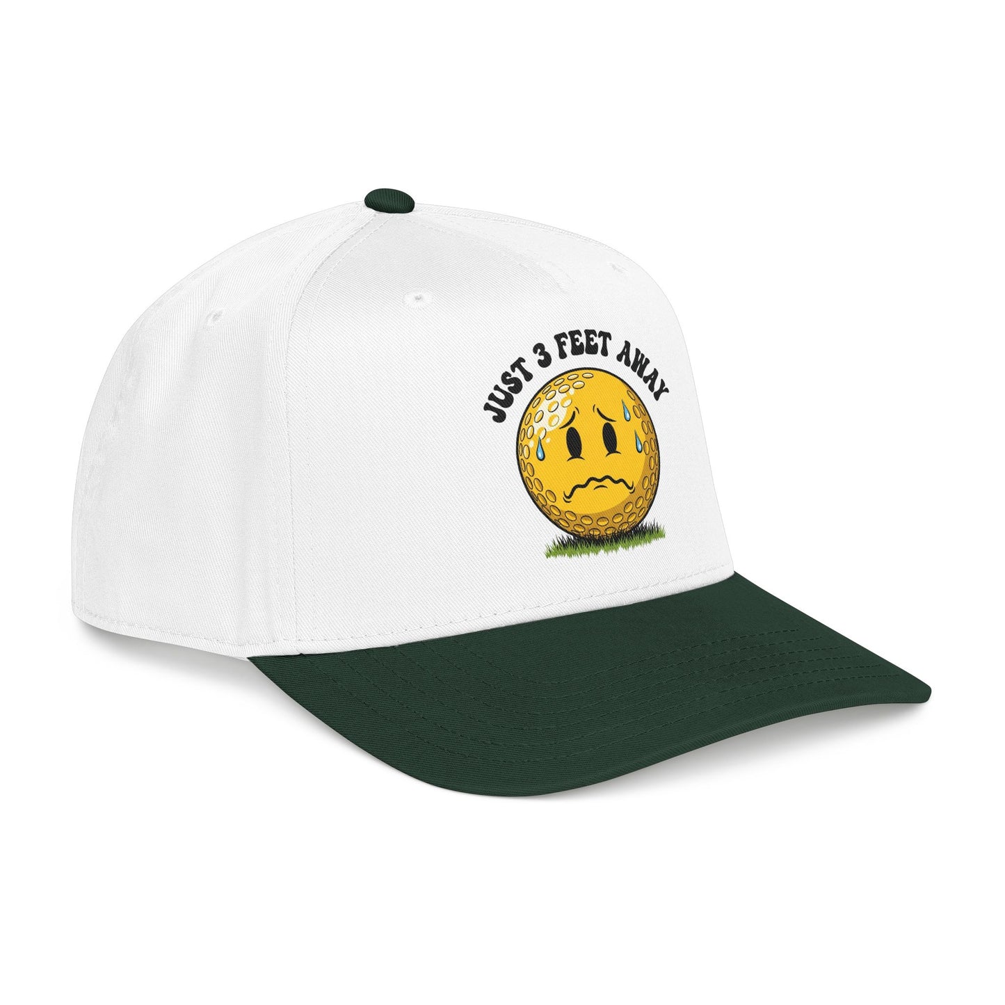 Just 3 Feet Away Golf Hat - It's a Golf Day Statement Headwear