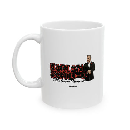 HARLAN SAND-O Mug - Golf's Original Gangster
