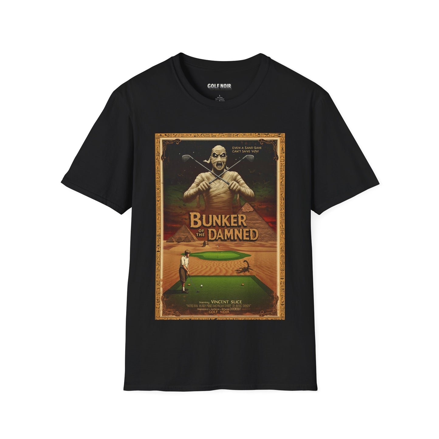 BUNKER OF THE DAMNED T-Shirt - Starring VINCENT SLICE