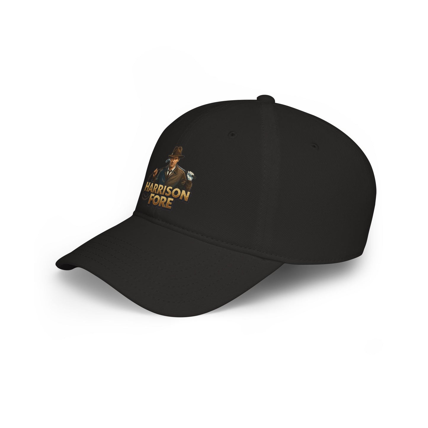 Harrison Fore Baseball Cap - Golf Noir Statement Headwear